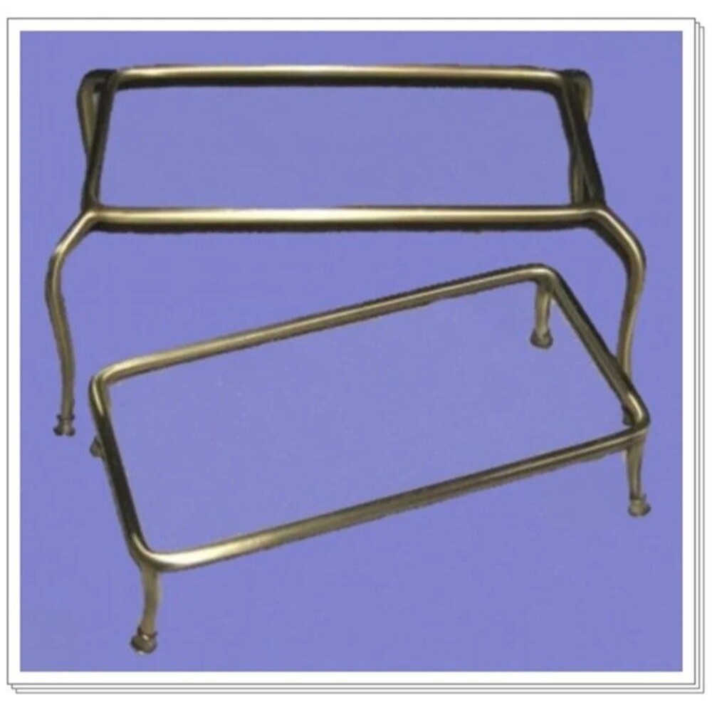 Southern Living At Home Retired Gold Huntingdon Tiered Stands 40686 - Rare Find
